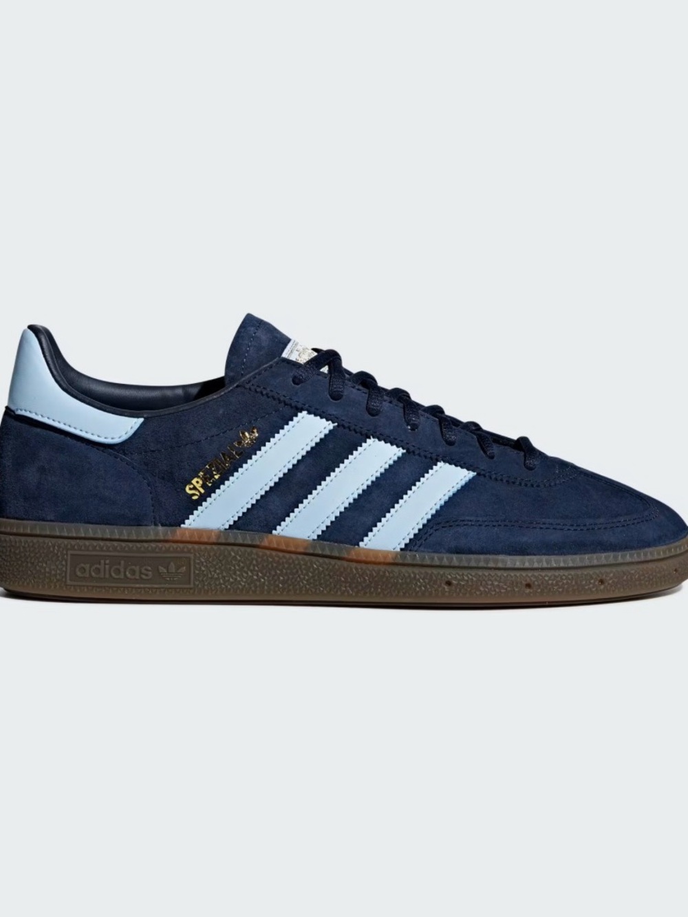 adidas Handball Spezial Shoes — Navy with Light Blue Womens 9.5 - Picture 4 of 13